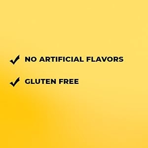 No artificial flavors, gluten free. 