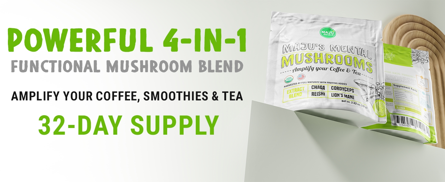 powerful functional mushroom blend