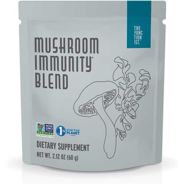 Organic Mushroom Blend | Organic Mushroom Supplement Powder | 10 Mushroom Mix | Powerful Gut, Energy & Immune Mushroom Complex |