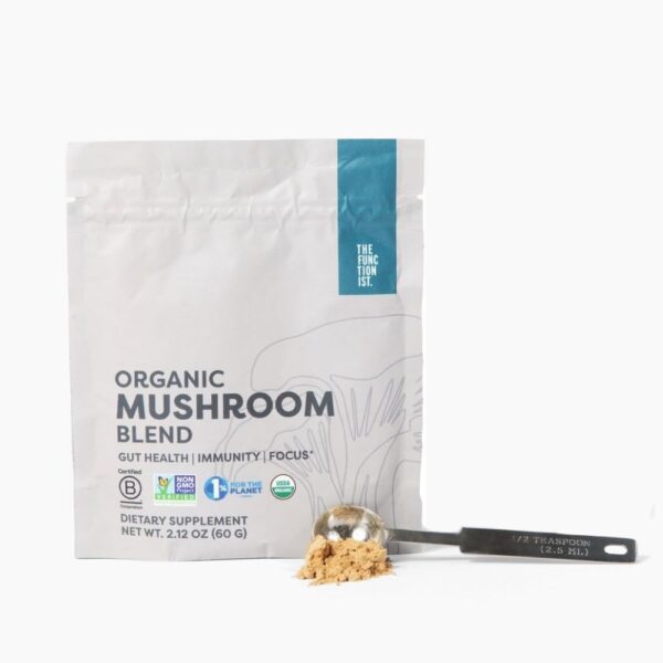 Organic Mushroom Blend | Organic Mushroom Supplement Powder | 10 Mushroom Mix | Powerful Gut, Energy & Immune Mushroom Complex |