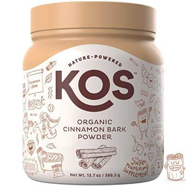 KOS Golden Milk Powder, USDA Organic Superfoods – Instant Turmeric and Ginger Latte with Mushroom Blend – Coffee Creamer,