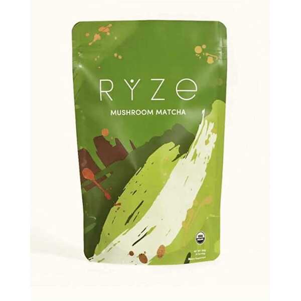 XPRESS ECOMMERCE Organic RYZE MUSHROOM MATCHA COFFEE NWT 180g- 30 Servings Instant Coffee 6.34 Ounce (Pack of 1)