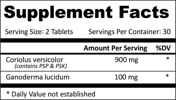 PRO-Immune Gold |Best Immune Support |Clinically Studied Coriolus versicolor PSP+PSK & Ganoderma lucidum Mushroom Mycelium