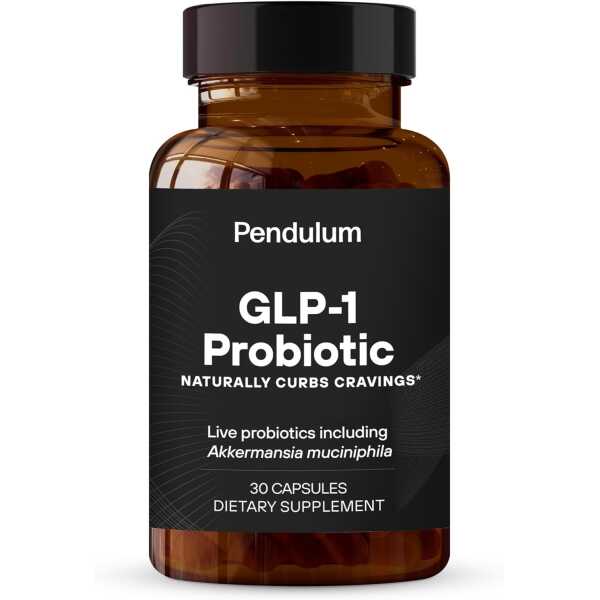 GLP-1 Probiotic – 500M AFU Multi-Strain Probiotic + Prebiotic, Helps Naturally Curb Cravings and Appetite, Delayed Release,