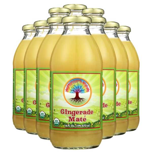 Big Island Organics Gingerade Mate 16 oz 10 Pack