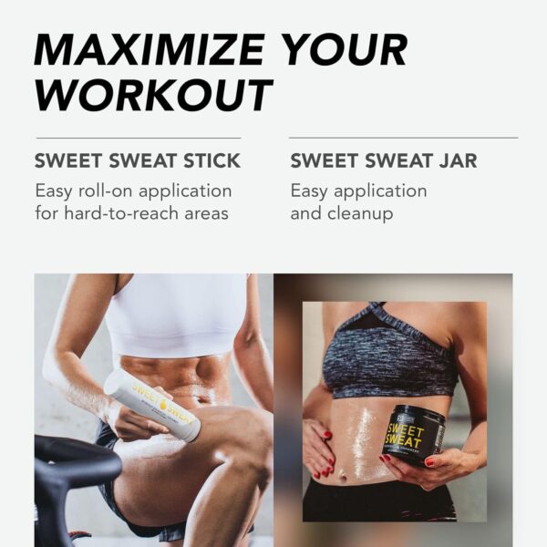 Sports Research- Sweet Sweat Workout Enhancer – 6.4 oz Sports Stick