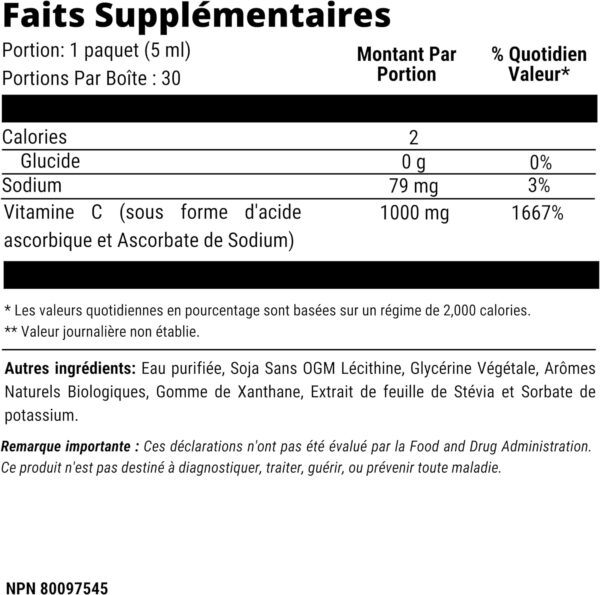 Aurora Nutrascience, Mega-Liposomal Vitamin C, 3,000 mg per Serving, Gluten Free, Non-GMO, Sugar-Free, High Absorption, Fat Soluble Vitamin C, Immune System Support, 16 oz (480 mL)