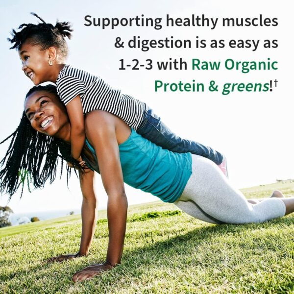 Garden of Life Raw Organic Protein & Greens – Chocolate – Vegan Protein Powder for Women and Men, Plant Protein, Pea Protein, Greens & Probiotics – Dairy Free, Gluten Free Low Carb Shake, 20 Servings