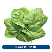 organic spinach