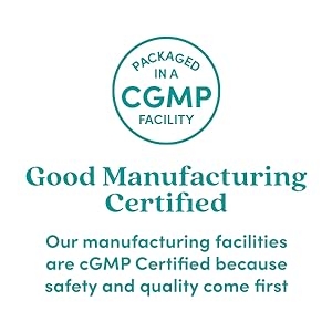 Good Manufacturing Certified