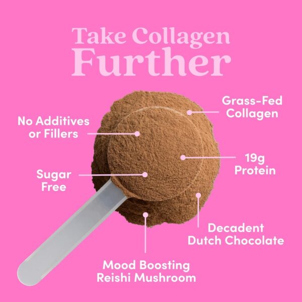 Further Food Unflavored Collagen Peptides Powder Stick Packs, Grass-Fed Pasture-Raised Hydrolyzed Type 1 & 3 Protein, Gut Health + Joint, Hair, Skin, Nails, Paleo Keto Sugar-Free 8.47 oz