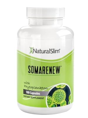 NaturalSlim Somarenew Marine Phytoplankton Supplement (Omega 3) with Fulvic Acid