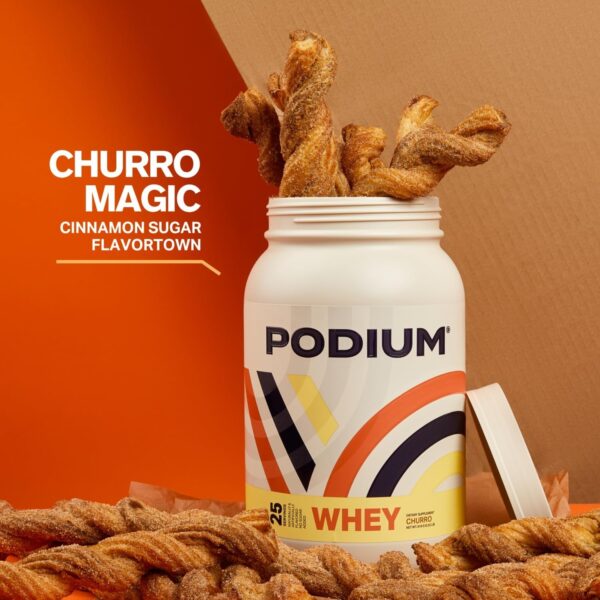 Podium Nutrition, Whey Protein Powder (Churro)