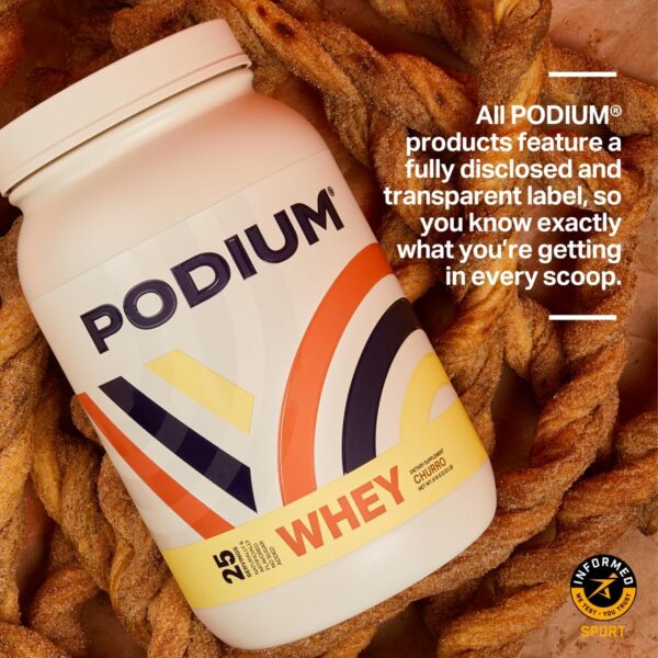 Podium Nutrition, Whey Protein Powder (Churro)