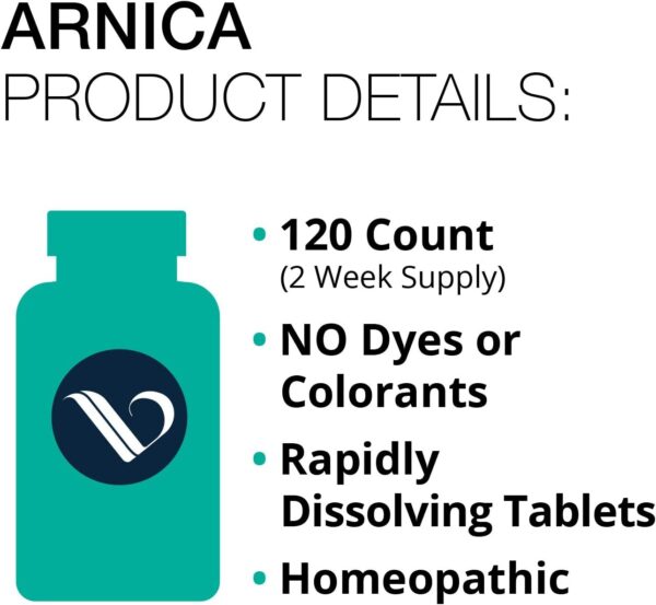 VitaMedica | Arnica Montana 30X & Arnica Cream Bundle | for Bruising, Swelling, Inflammation & Pain Relief | Vitamin K Topical Cream | Softens, Calms, Moisturizes, & Restores Bruised Skin | USA Made