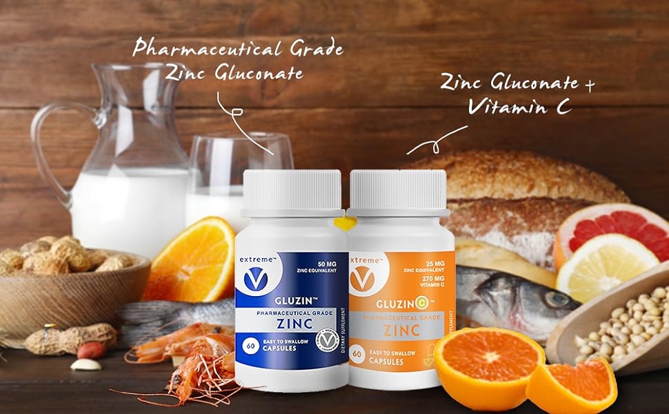 Improve Immune system. Zinc, Vitamin C