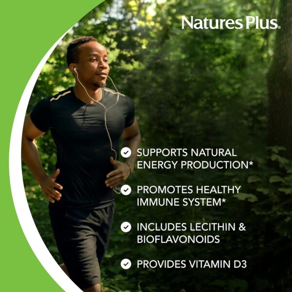 NaturesPlus Adult’s Chewable Multivitamin – 90 Vegetarian Tablets – Pineapple Flavor – Natural Whole Foods Supplement for Overall Health , Energy – Gluten-Free – 90 Servings