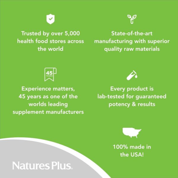 NaturesPlus Adult’s Chewable Multivitamin – 90 Vegetarian Tablets – Pineapple Flavor – Natural Whole Foods Supplement for Overall Health , Energy – Gluten-Free – 90 Servings