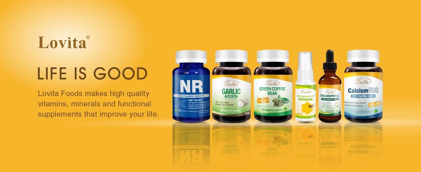 Lovita produce high quality vitamins, minerals and functional supplments that improve your life.