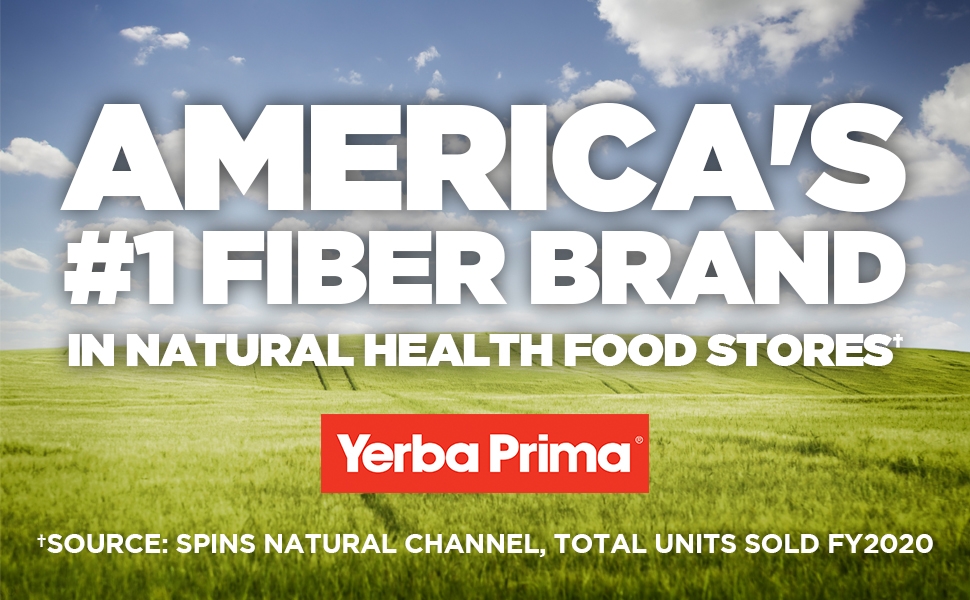 Yerba Prima #1 Fiber Brand in Natural Health Food Stores