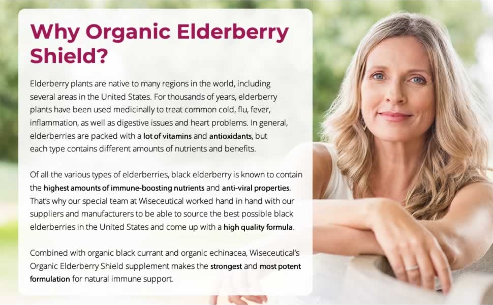 Organic Elderberry Shield description