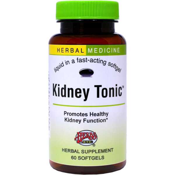 Kidney Tonic Herbs Etc. 60 count Softgel