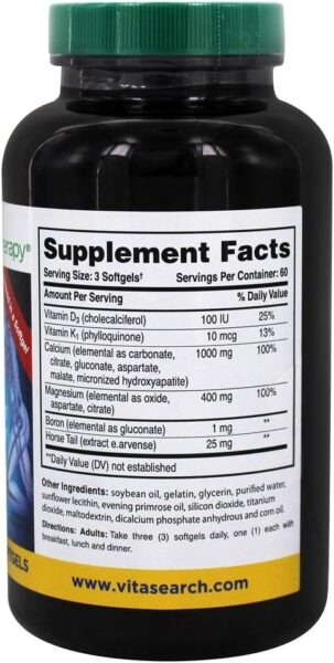 Phytotherapy Rx Calcium Liquid Softgel – 180 per Pack – 1 Each.