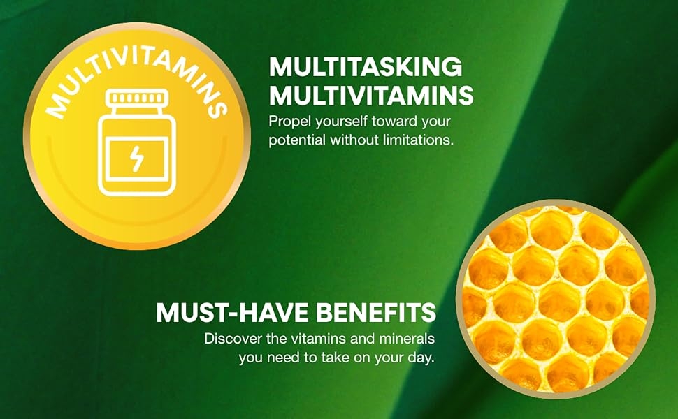 Multitasking Multivitamins for your day.