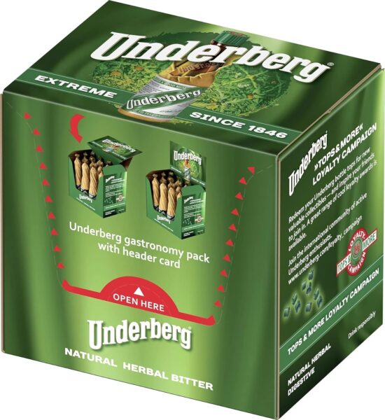 Underberg 4×30 Bottle Convenience Pack – Full Case