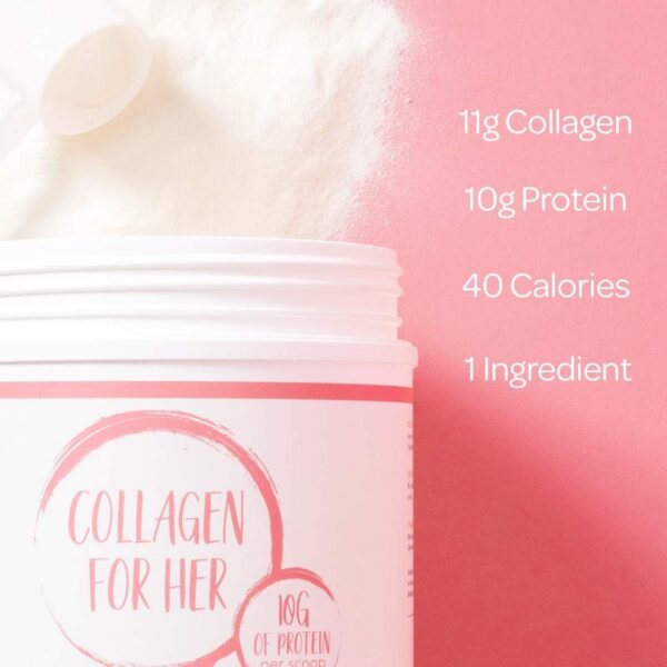 Unflavored Collagen Peptides Powder – Hydrolyzed Collagen Protein Supplement for Women | Vital for Hair, Skin, Nails, Gut Support, Paleo, Keto (41 Servings)