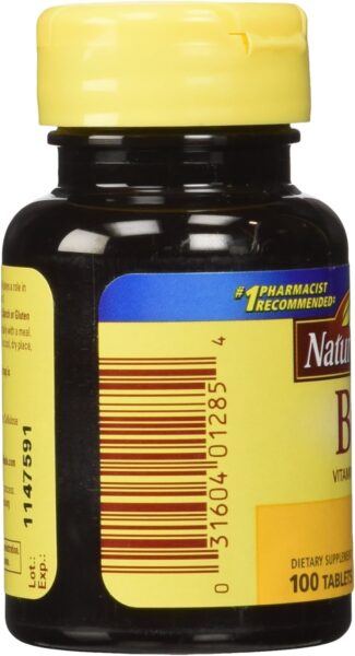 Nature Made Vitamin B-6 100 mg Tablets 100 ea (Pack of 4)