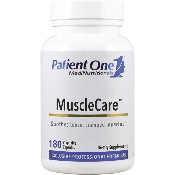 MuscleCare | Supplement with Electrolytes and Herbs to Help Soothe Muscle Cramps and Muscle Tension* | 180 Vegetable Capsules