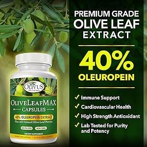 OliveLeafMAX Capsules 60 count bottle