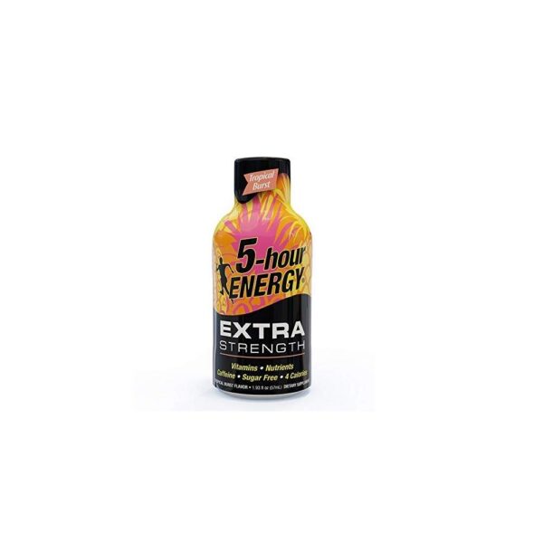 5 Hour Energy Extra Strength, Tropical Burst, 24-1.93fl oz bottles