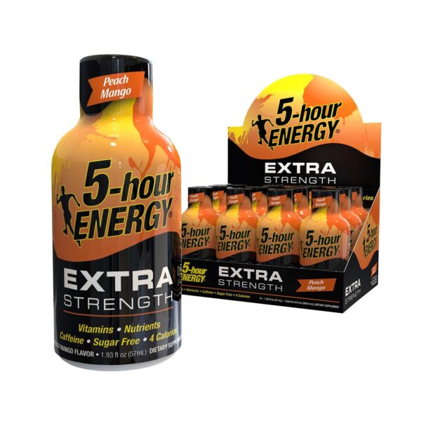 5 Hour Energy Extra Strength, Tropical Burst, 24-1.93fl oz bottles