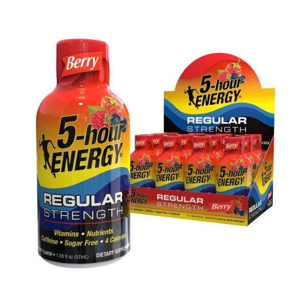 5 Hour Energy Extra Strength, Tropical Burst, 24-1.93fl oz bottles