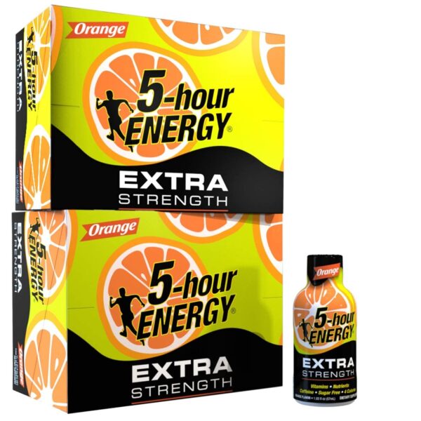 5 Hour Energy Extra Strength, Tropical Burst, 24-1.93fl oz bottles