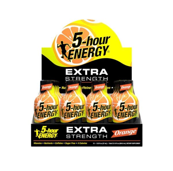 5 Hour Energy Extra Strength, Tropical Burst, 24-1.93fl oz bottles