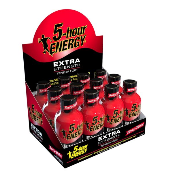 5 Hour Energy Extra Strength, Tropical Burst, 24-1.93fl oz bottles