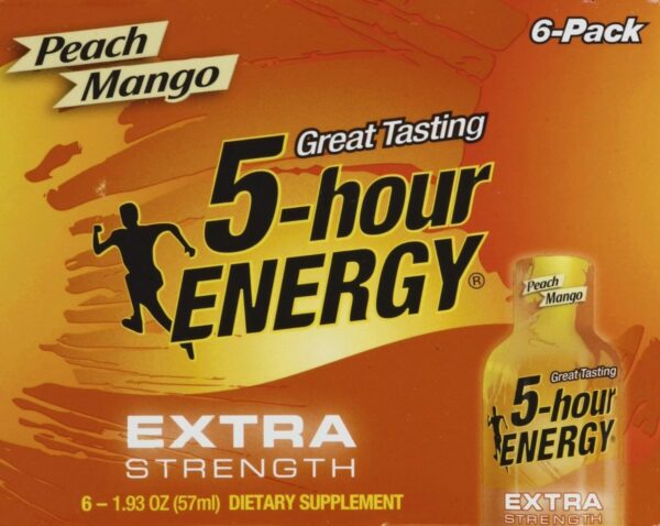 5 Hour Energy Extra Strength, Tropical Burst, 24-1.93fl oz bottles