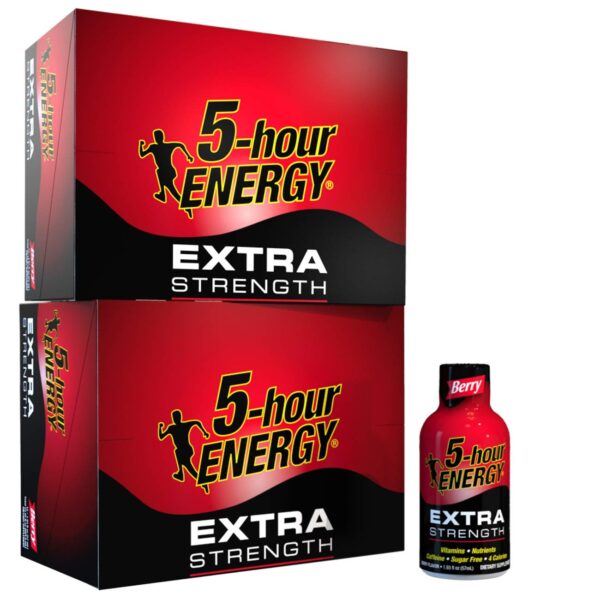 5 Hour Energy Extra Strength, Tropical Burst, 24-1.93fl oz bottles