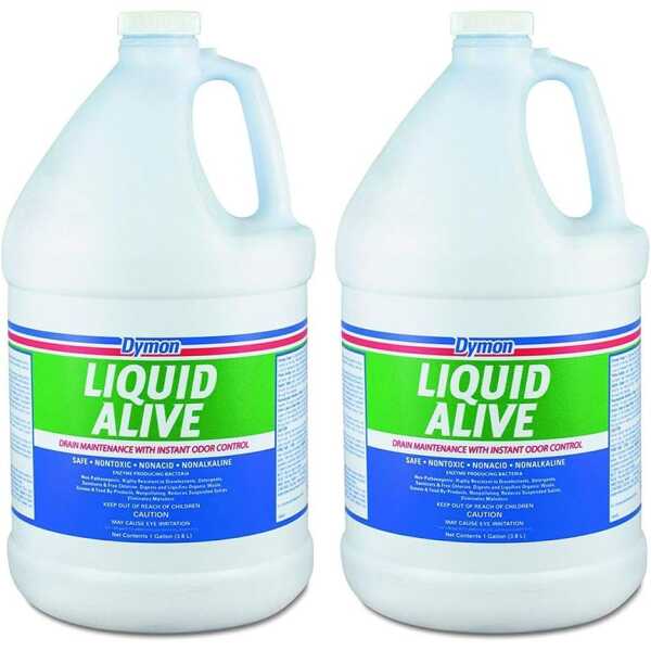 Liquid Alive Enzyme Producing Bacteria-Odor Digest 1 GAL [Set of 2]