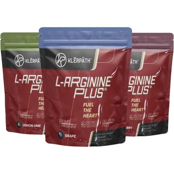 L-Arginine Plus – Multi Flavor 3-Pack – Premium L-arginine Formula with Three Flavors