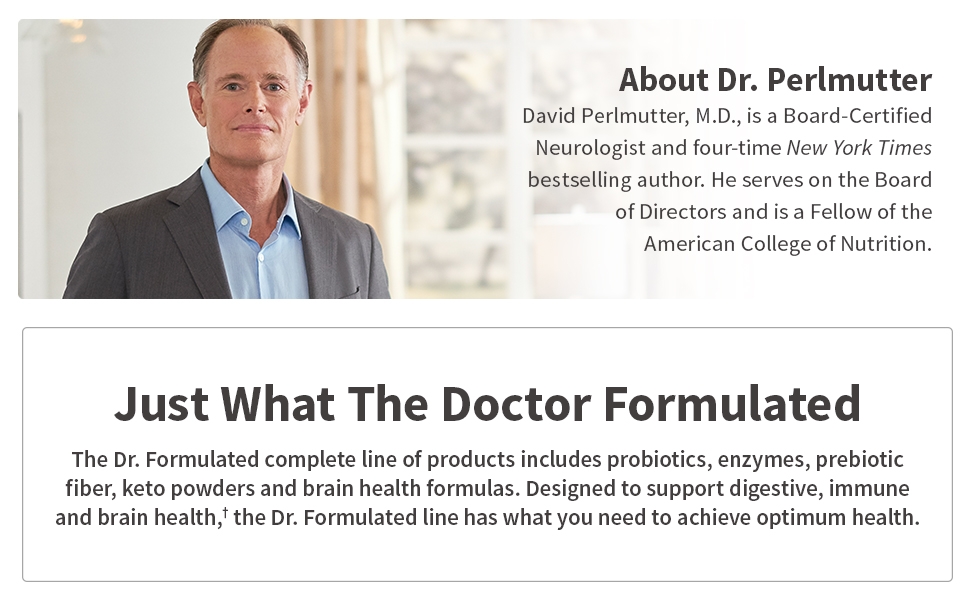 Dr. Perlmutter, Dr. Formulated Line