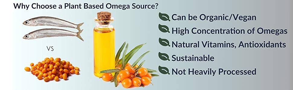 Omega 3, Fatty Acids, Sibu, Fish Oil, Nordic Naturals, Vegan, Non-GMO, Organic, Sea Buckthorn