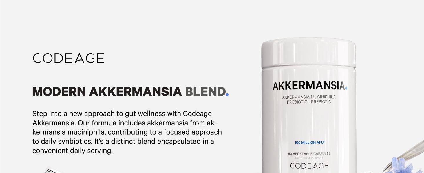 codeage akkermansia, akkermansia supplement, akkermansia muciniphila, akkermansia probiotics