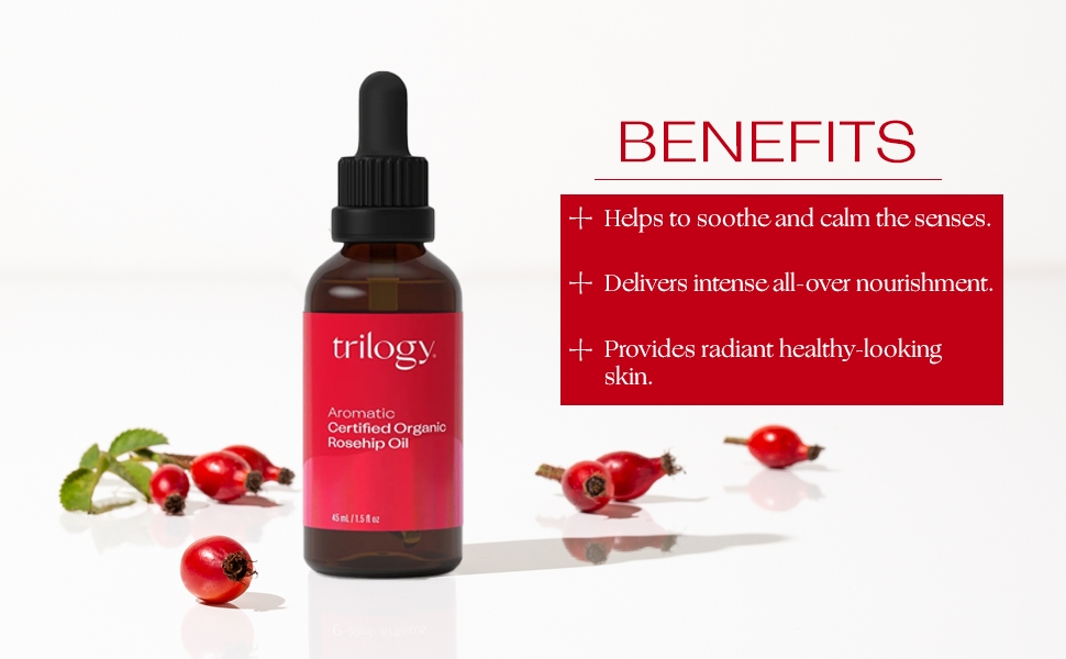 Trilogy Aromatic Certified Organic Rosehip Oil