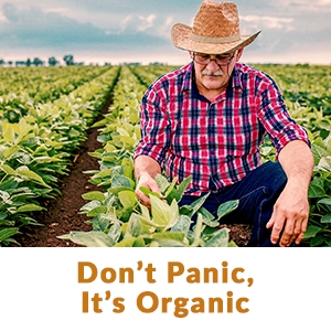 Don't Panic, It's organic