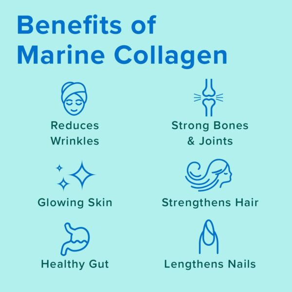 Further Food Unflavored Marine Collagen Peptides Powder, Wild Caught, Sustainable, Type 1, 2 & 3 Collagen, Gut + Joint Support, Hair, Skin, Nails, Sugar-Free 5.93 oz