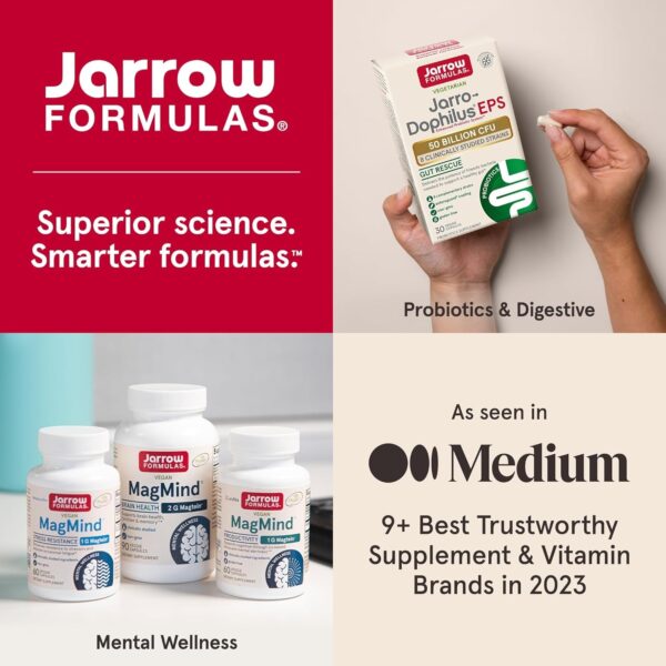 Jarrow Formulas Quercetin 500 mg, Dietary Supplement, Antioxidant Support for Cardiovascular and Immune Health, 200 Veggie Capsules, 200 Day Supply